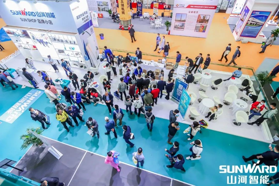 “永利集团官网绿”亮相长沙国际工程机械展，，，，，50余款产品尽显永利集团官网智能立异实力