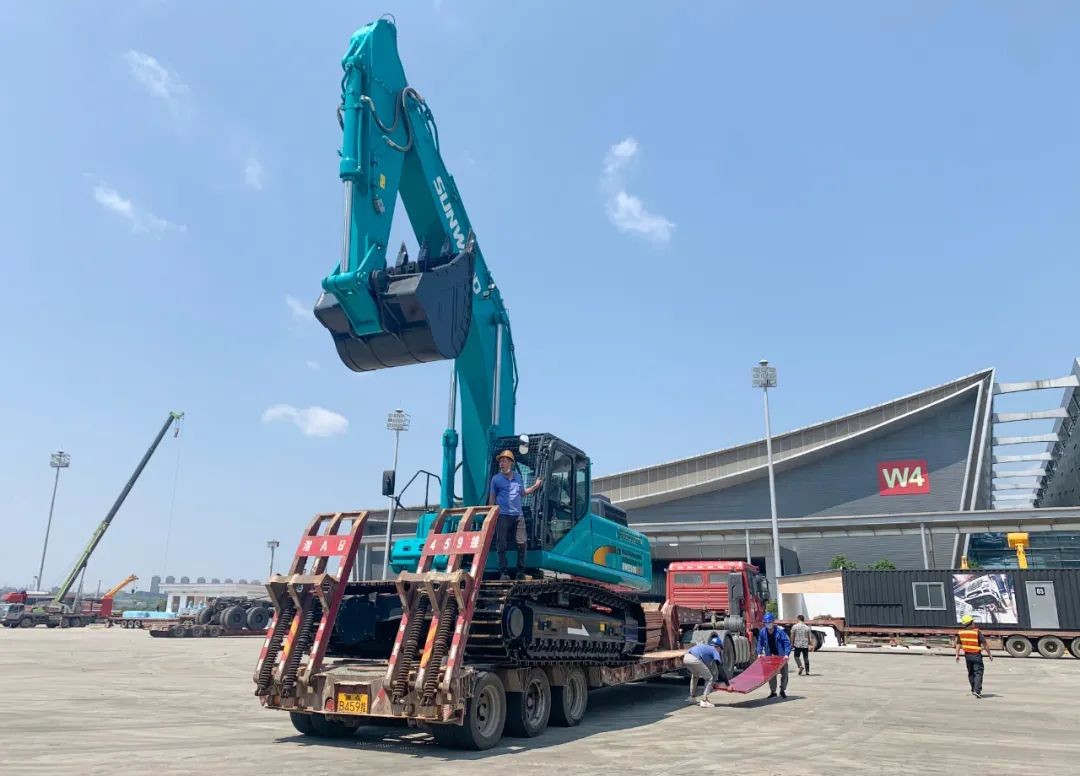 进场布展！2021年长沙国际工程机械展倒计时，，，，，永利集团官网智能展区亮点提前剧透