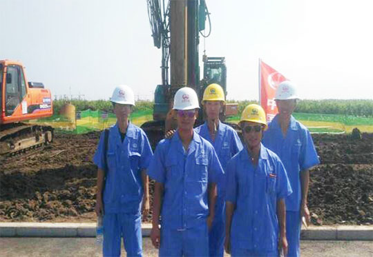 打下“东北第一桩”，，，，，沈阳帝铂旋挖队火了