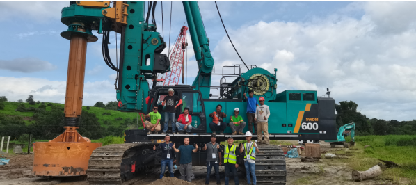 永利集团官网智能最大旋挖钻机“安家”菲律宾，，，，，背后竟然尚有这些故事