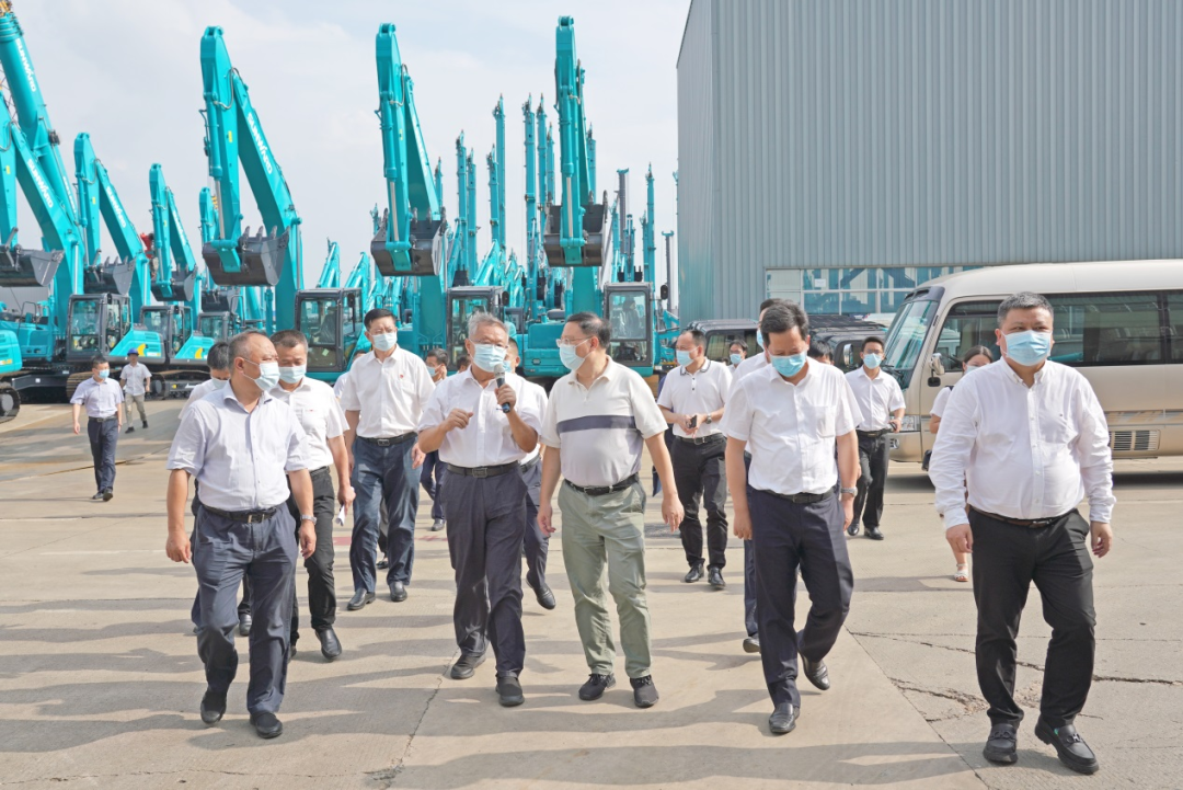 湖南省委常委、省委秘书长张剑飞一行调研永利集团官网智能