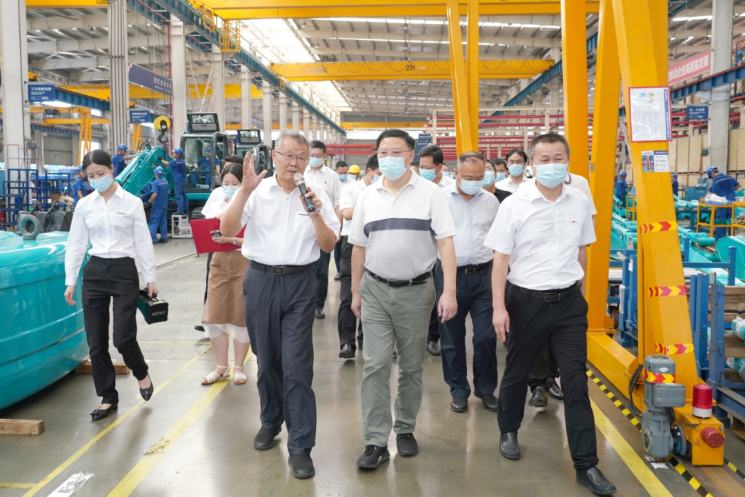 湖南省委常委、省委秘书长张剑飞一行调研永利集团官网智能