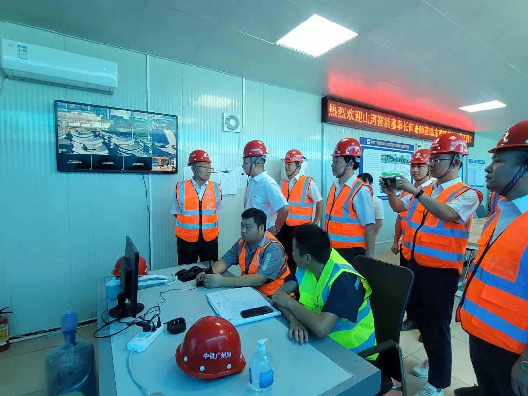 何清华调研中铁永利集团官网东莞项目：施展“装备+工法+施工”优势，，，，，，一直做大做强