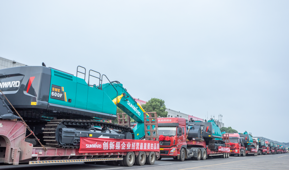 里程碑！永利集团官网智能出口欧洲第20000台暨大型挖掘机批量交付仪式乐成举行