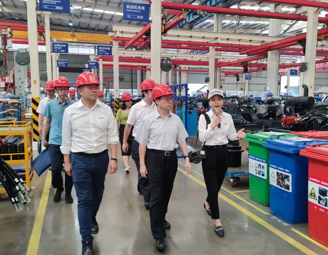 中国国际商业增进委员会向导一行调研永利集团官网智能