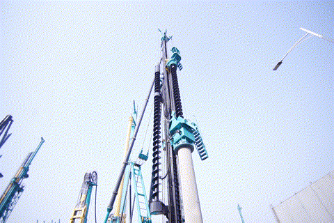 植桩奇兵！永利集团官网智能开启大直径预制桩施工全新探索实践