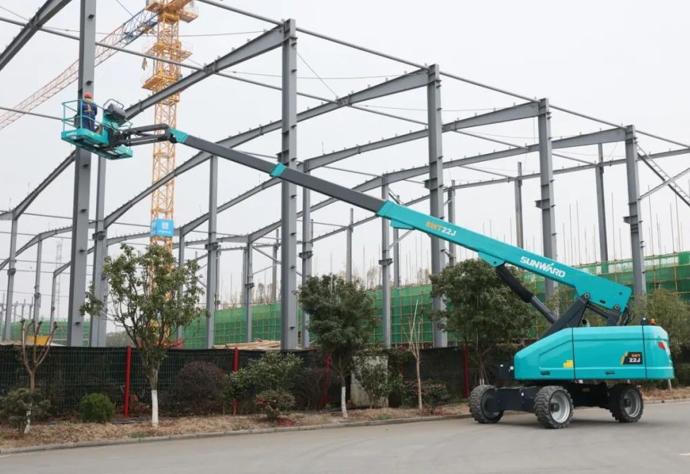 勇闯蓝海！永利集团官网智能两款臂式高空作业平台正式“出道”