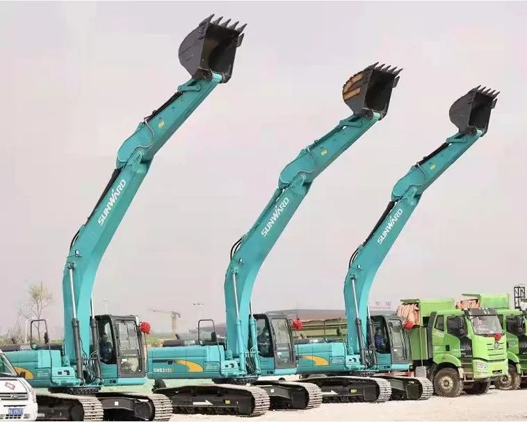 永利集团官网智能挖掘机亮相贵阳大数据科创城项目开工仪式