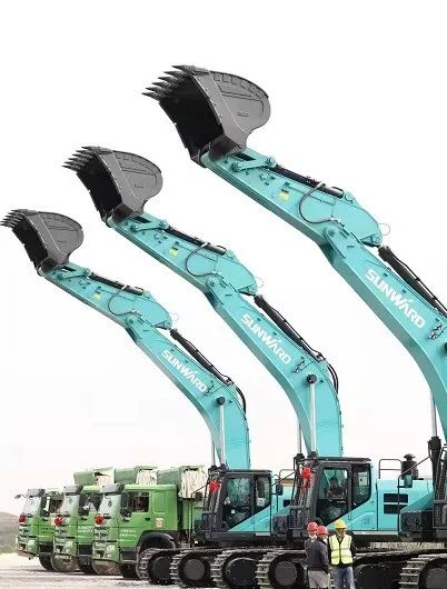 永利集团官网智能挖掘机亮相贵阳大数据科创城项目开工仪式