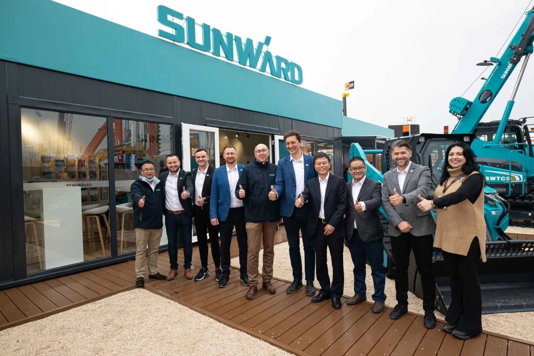 Bauma 2022 | 持续加码欧洲高端市场！！，，，，“永利集团官网绿”闪灼德国慕尼黑