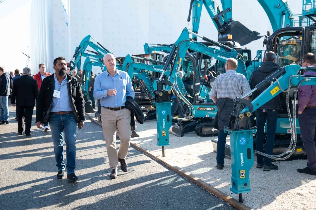 Bauma 2022 | 一组火热现场图带您重温永利集团官网智能德国宝马展之旅