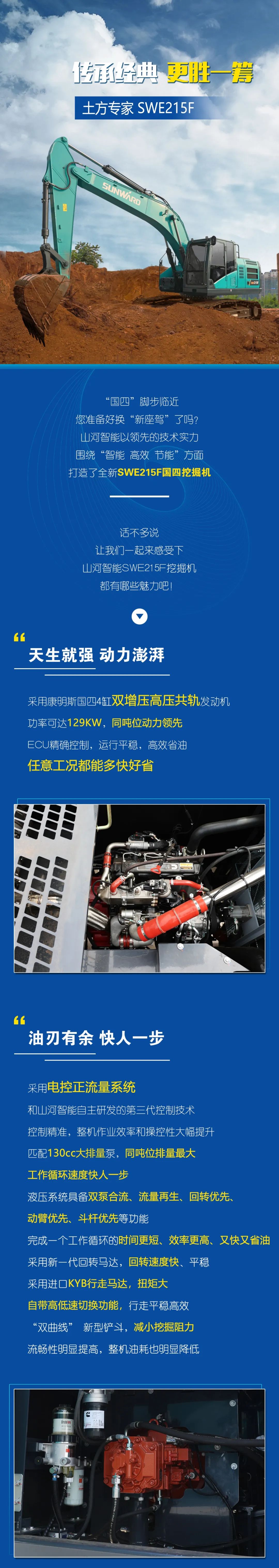 国四精品 | 实力领先，，“钱”途无量！永利集团官网智能王牌中挖SWE215F申请出战