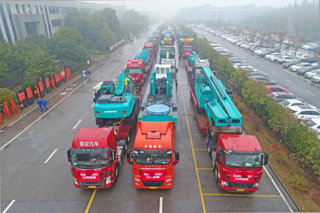 新局新篇，，，宏兔启航！永利集团官网智能超200台套装备集中发货