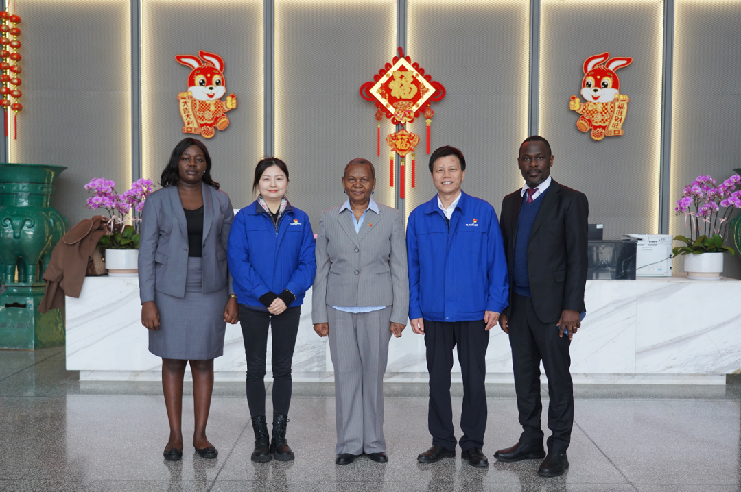 乌干达驻华大使到访永利集团官网智能