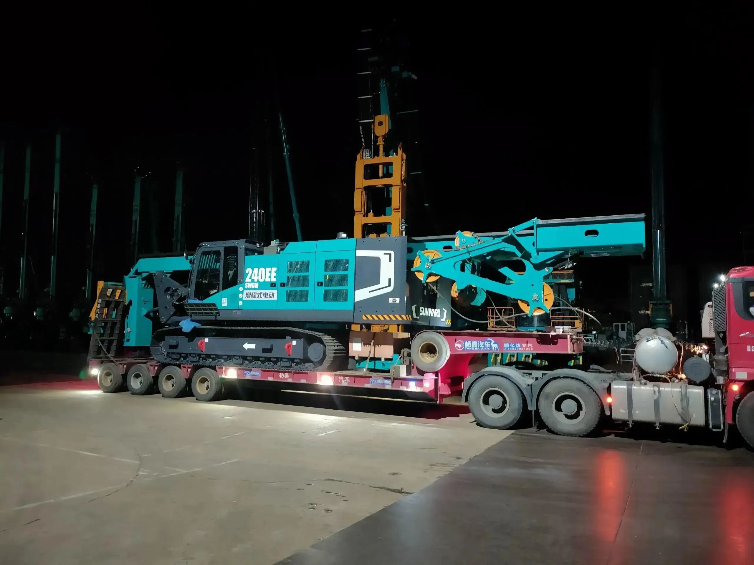 “零故障”“低能耗”！永利集团官网智能增程式电动旋挖钻机惊艳首秀