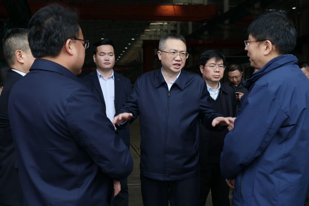 长沙市人民政府副市长康镇麟调研永利集团官网智能