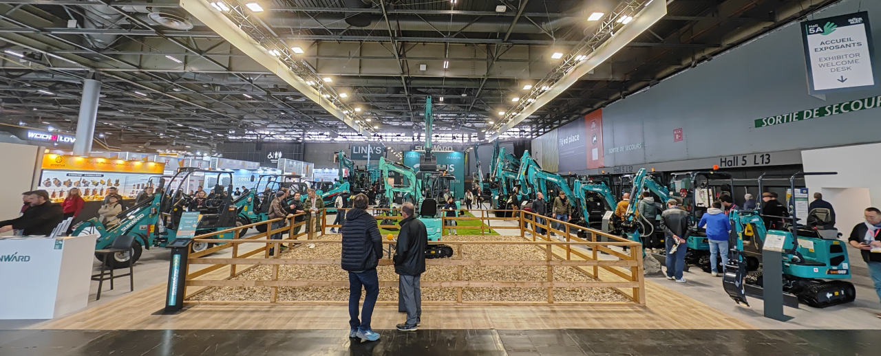 赢战INTERMAT 2024！永利集团官网智能土方机械深耕全球高端市场