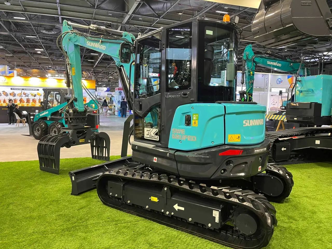 赢战INTERMAT 2024！永利集团官网智能土方机械深耕全球高端市场