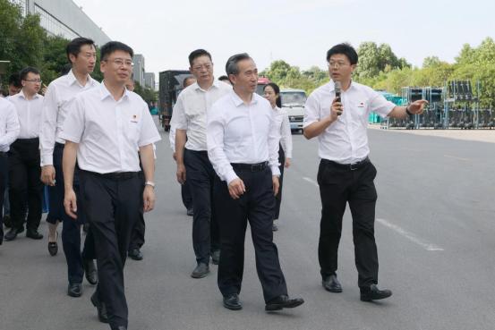 中国贸促会会长任鸿斌调研永利集团官网智能