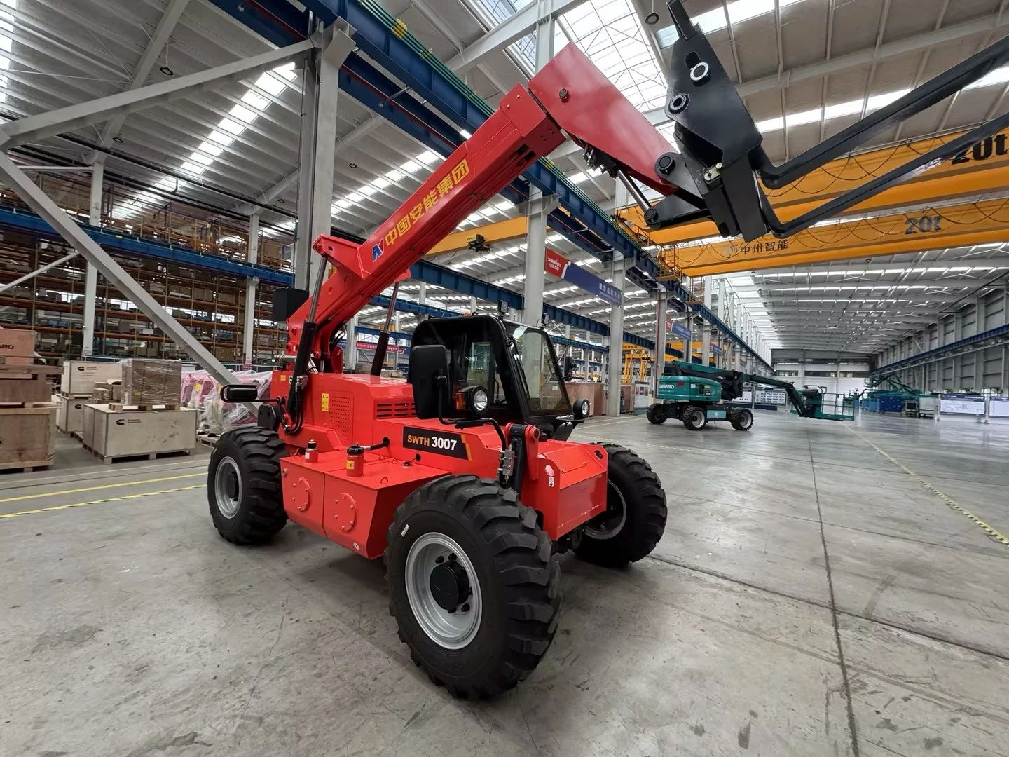 应运而生，，，，“急”速响应！永利集团官网智能伸缩臂叉装车进军应抢救援领域