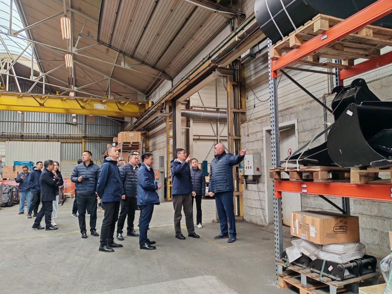 永利集团官网智能董事长付向东带队赴欧洲子公司考察调研