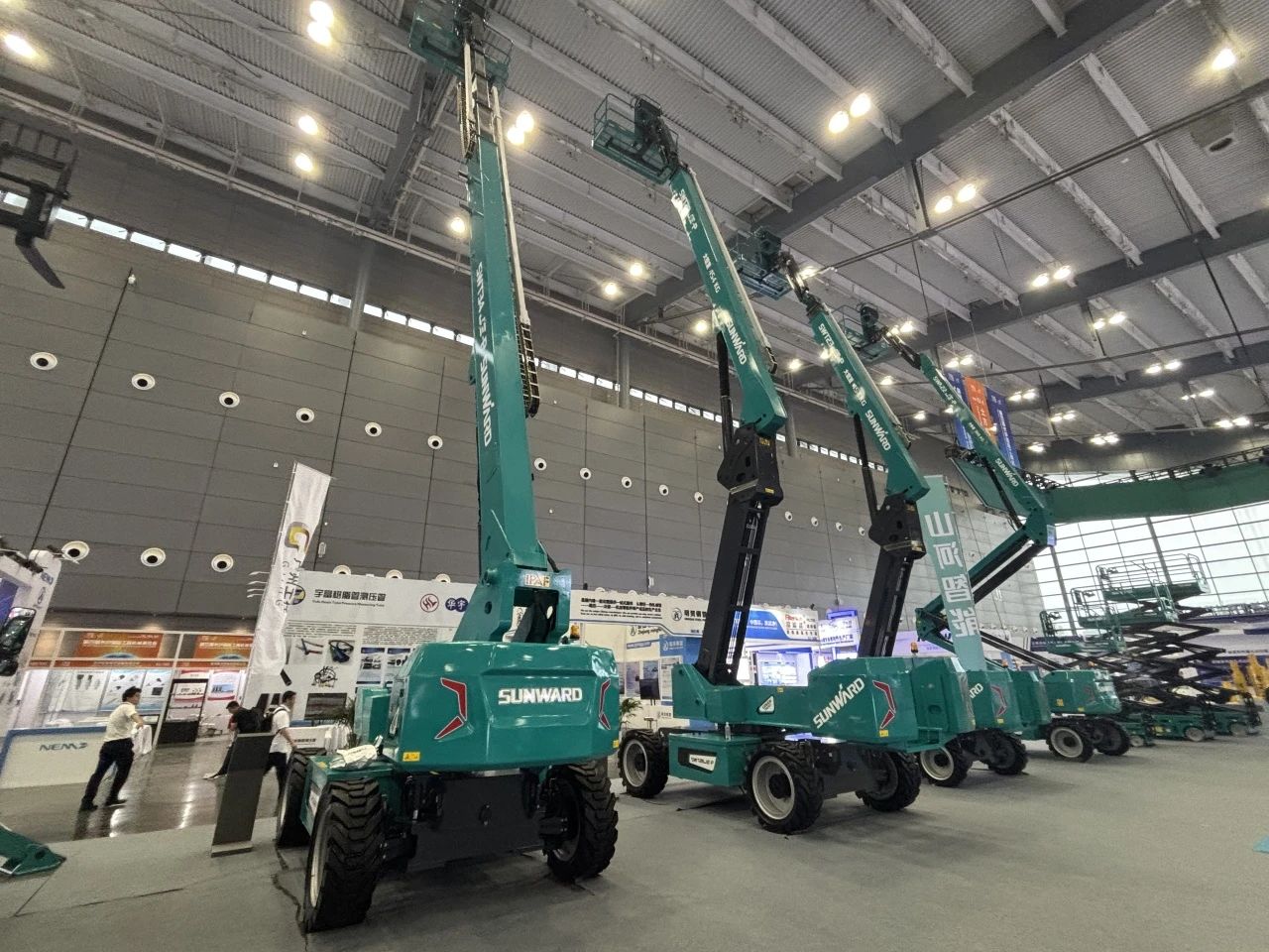 2025 CICEE | 永利集团官网智能SWT34JE-P电动直臂式高空作业平台重磅宣布！