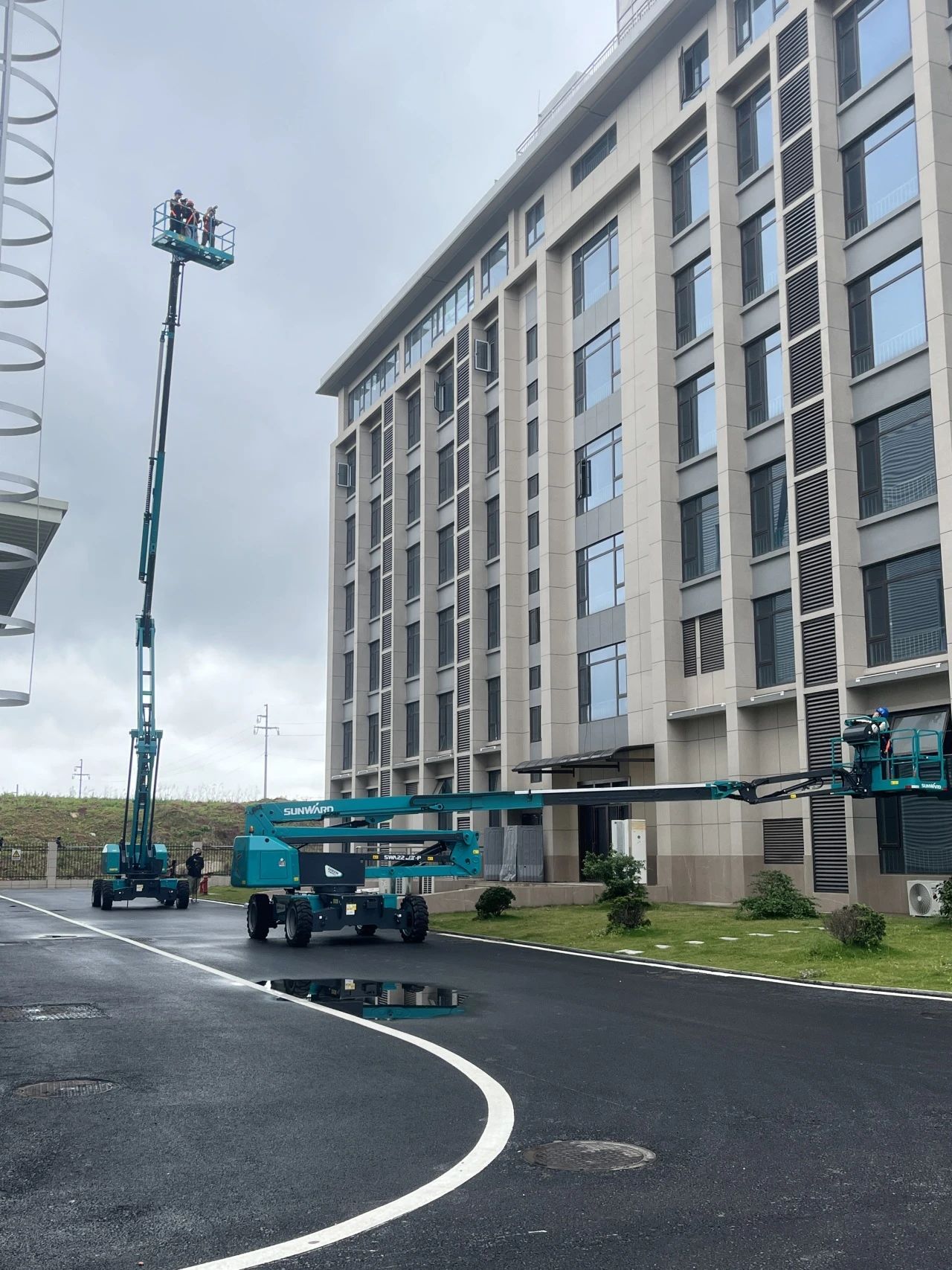 永利集团官网智能高空机械亮相《最先推理吧3》，，，，与明星共赴