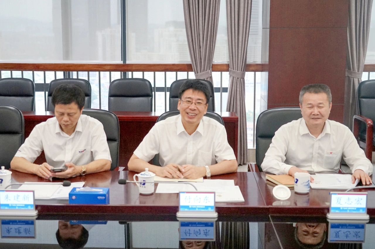永利集团官网智能董事长付向东率队造访广东水电二局，，深化相助同营生长