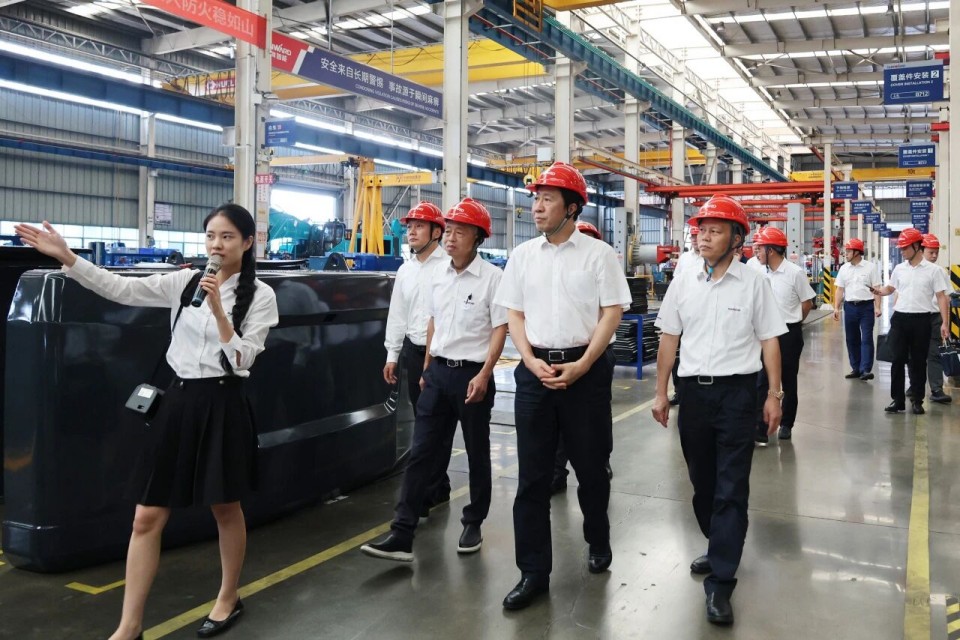 中国煤炭地质总局局长马刚到访永利集团官网智能，，，，，，同谋绿色智能矿山装备生长新路径