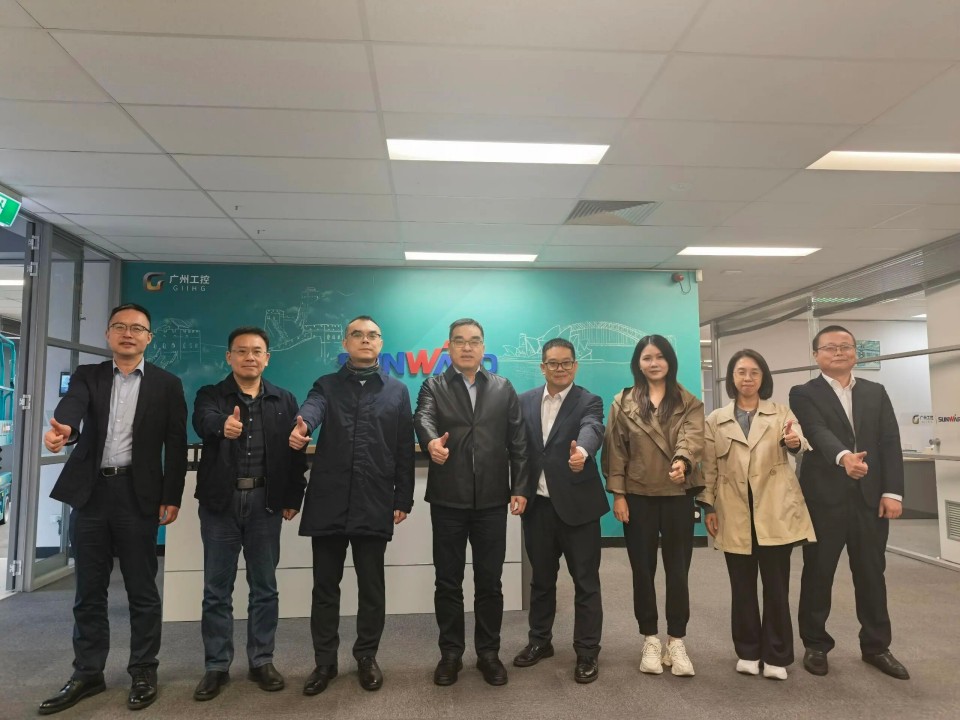 广州工控集团总司理王福铸率队考察永利集团官网智能澳大利亚子公司