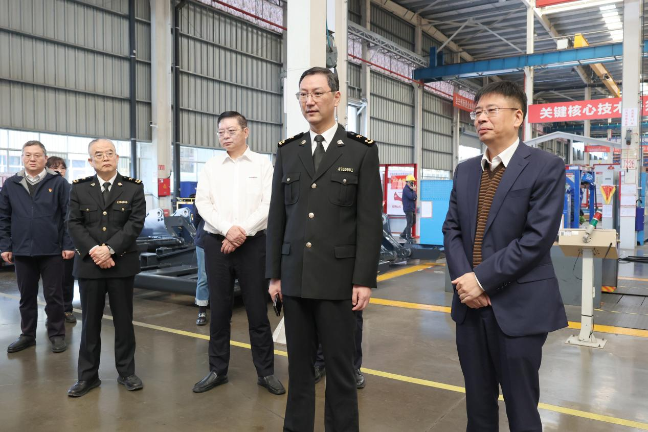 长沙海关关长、党委书记顾炯调研永利集团官网智能