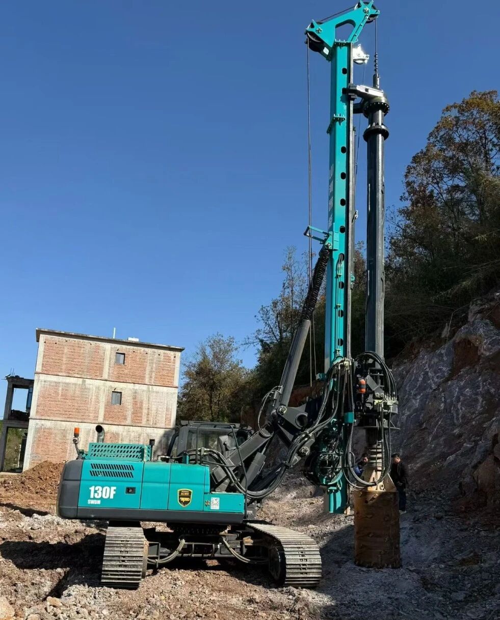 从国家重点工程到墟落安居建设，，，永利集团官网智能旋挖钻机实现跨场景继承