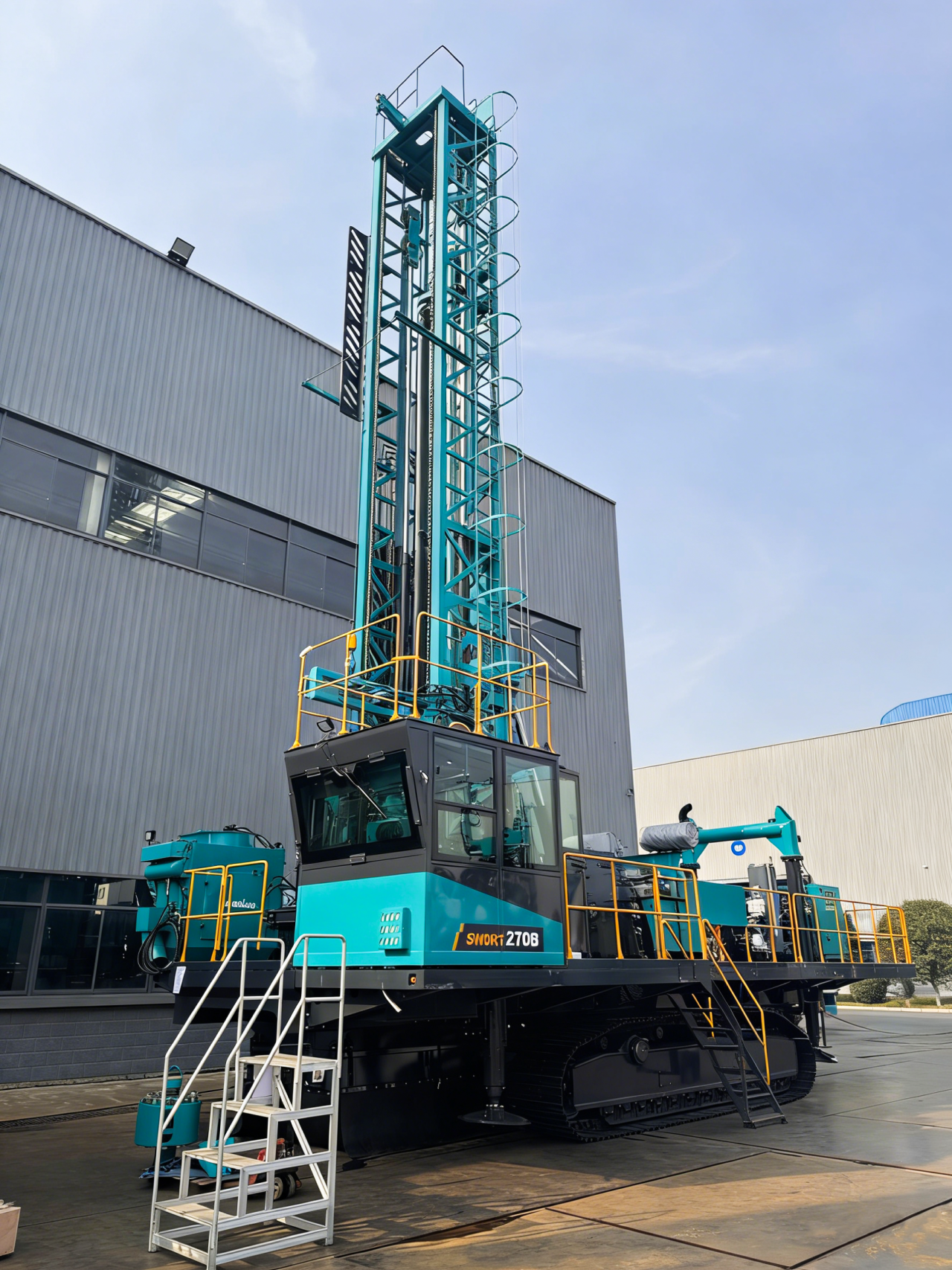 永利集团官网智能最大牙轮钻机进军南美高端矿山市场，，，彰显中国制造硬实力