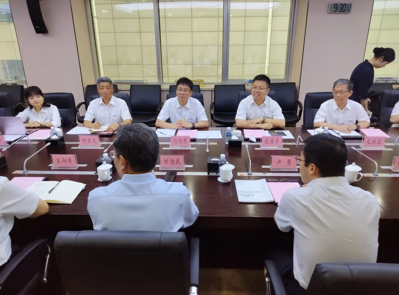 永利集团官网智能与中领土木座谈，，，，携手共拓新征程